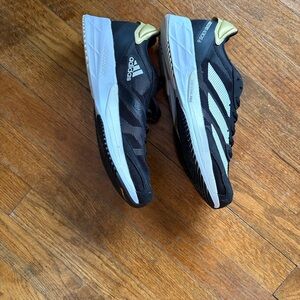 Adidas Black and Gold Running Shoes adios 6